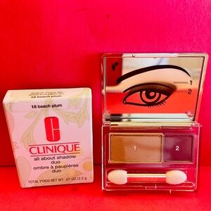 Clinique Eyeshadow Palette Brown and Purple